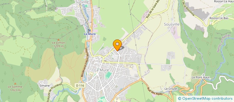 localisation de l'entreprise MADAME MAEVA ATTARDO  LA MURE