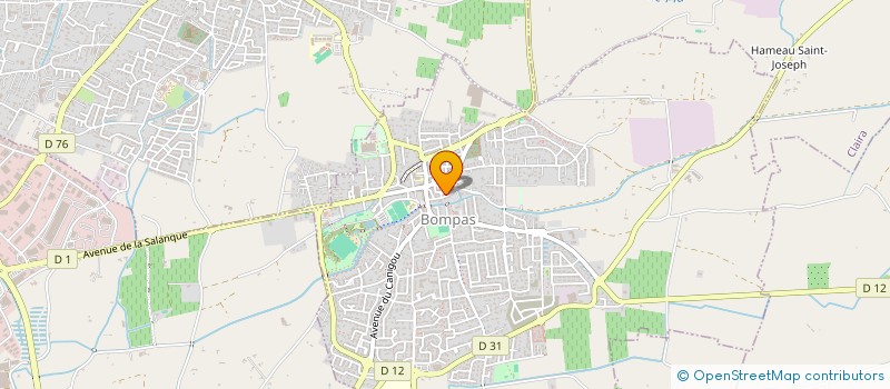 localisation de l'entreprise MADAME MAEVA BALASTEGUI  BOMPAS