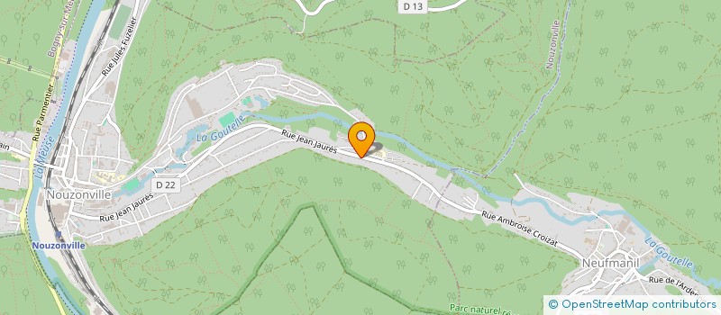 localisation de l'entreprise MADAME MAEVA BAYETTE  NOUZONVILLE