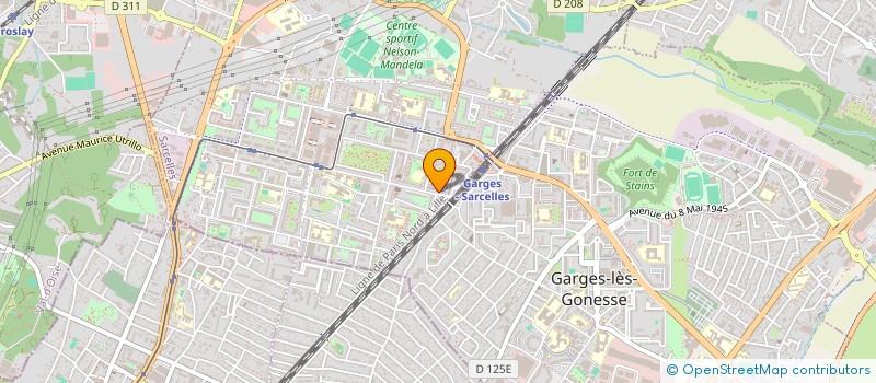 localisation de l'entreprise MADAME MAEVA BEAUBRUN à SARCELLES