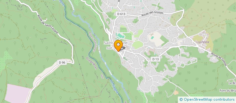 localisation de l'entreprise MADAME MAEVA BELHOMME  GRASSE