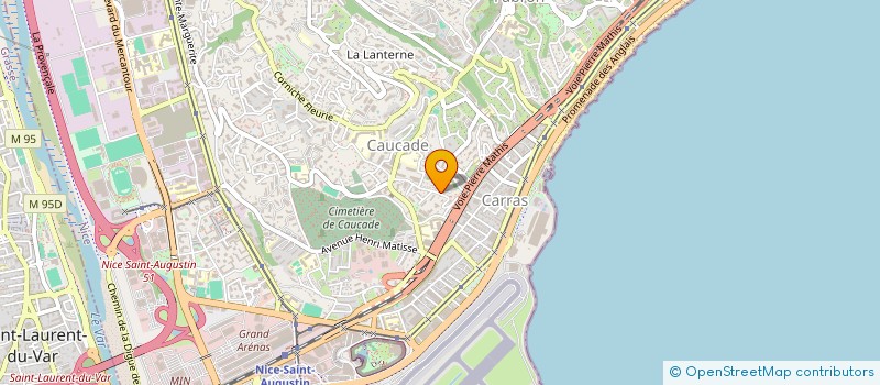 localisation de l'entreprise MADAME MAEVA BELLON  NICE