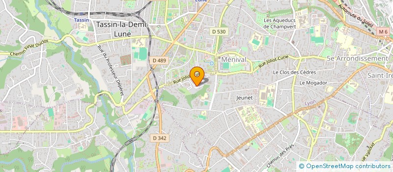 localisation de l'entreprise MADAME MAEVA BERTHAIL à LYON