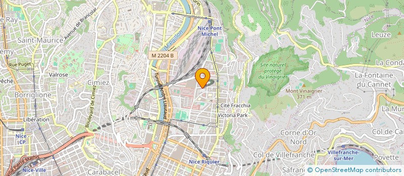localisation de l'entreprise MADAME MAEVA BIAFORA à NICE