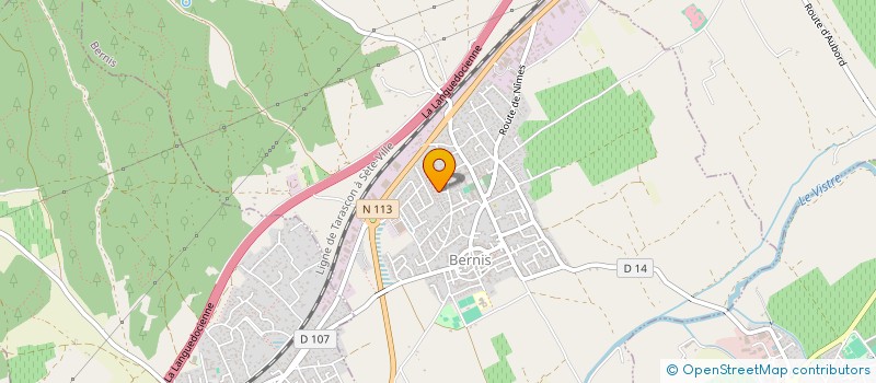 localisation de l'entreprise MADAME MAEVA BONDISSEZ  BERNIS