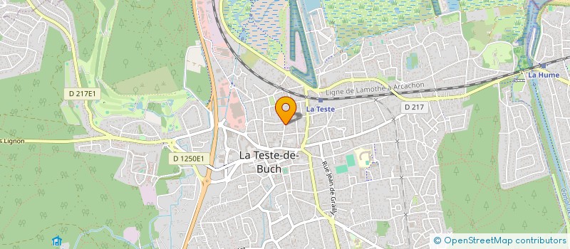 localisation de l'entreprise MADAME MAEVA BOSCH  LA TESTE DE BUCH