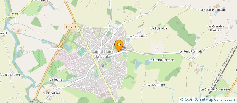 localisation de l'entreprise MADAME MAEVA BOUDAUD  MONTAIGU-VENDEE