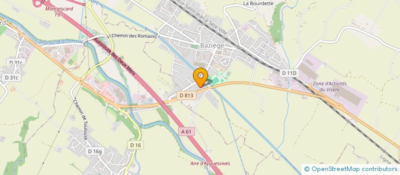 localisation de l'entreprise MADAME MAEVA BOUSSOFARA  BAZIEGE