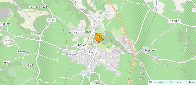 localisation de l'entreprise MADAME MAEVA BRIGNON  RAUZAN