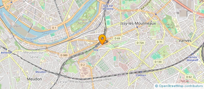 localisation de l'entreprise MADAME MAEVA BROUSTET à ISSY-LES-MOULINEAUX