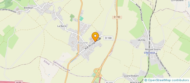 localisation de l'entreprise MADAME MAEVA BRUNAZZO  GERMOND-ROUVRE