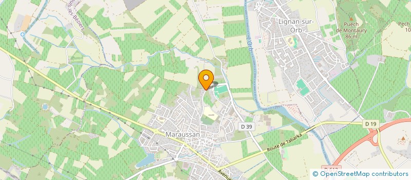 localisation de l'entreprise MADAME MAEVA BRUNET  MARAUSSAN