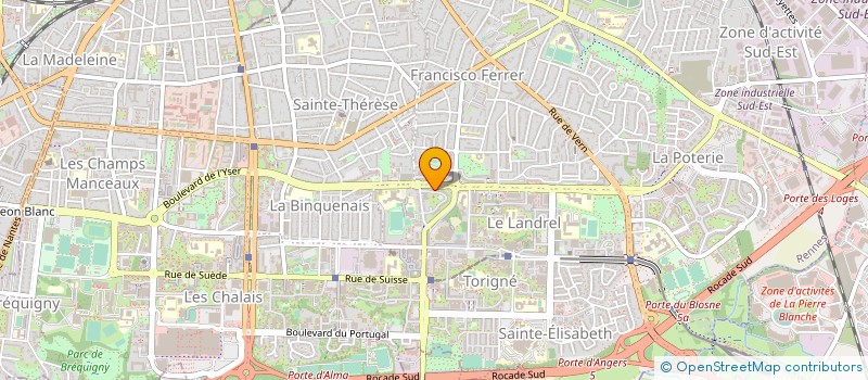 localisation de l'entreprise MADAME MAEVA BUSNEL  RENNES