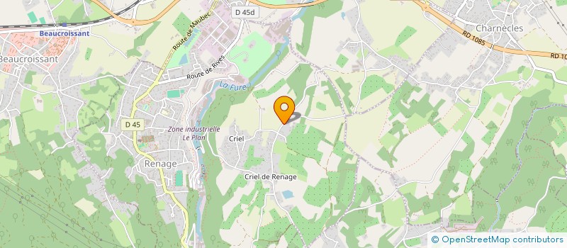 localisation de l'entreprise MADAME MAEVA CAPUTO  RIVES