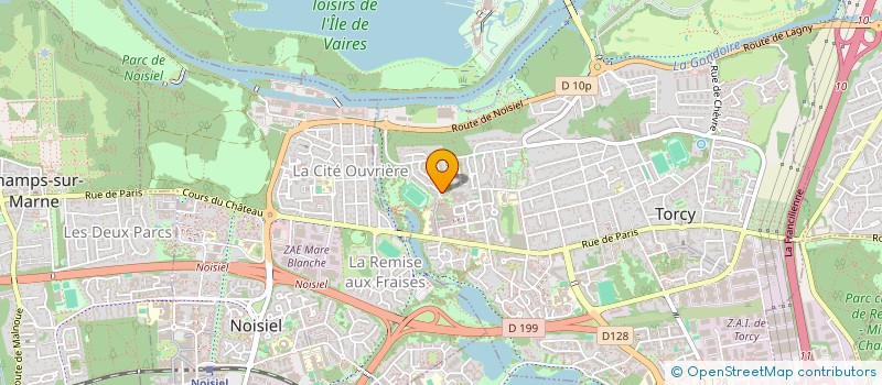 localisation de l'entreprise MADAME MAEVA CARLA MIBASOSELE  TORCY