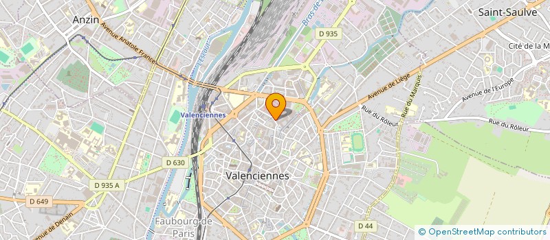 localisation de l'entreprise MADAME MAEVA CARRON à VALENCIENNES