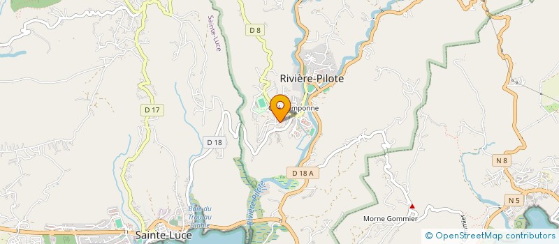 localisation de l'entreprise MADAME MAEVA CASIMIRIUS  RIVIERE PILOTE