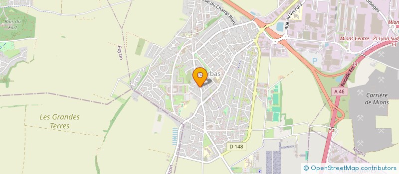 localisation de l'entreprise MADAME MAEVA CASSUBIE à CORBAS