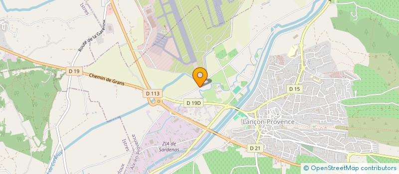 localisation de l'entreprise MADAME MAEVA CELMA  LANCON-PROVENCE