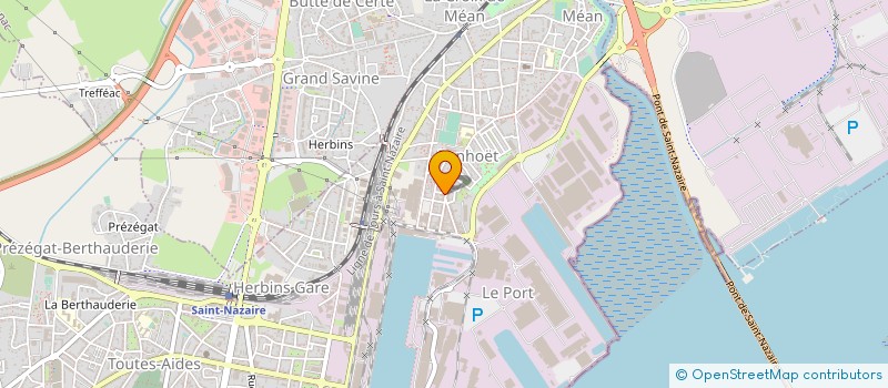 localisation de l'entreprise MADAME MAEVA CERNA à SAINT-NAZAIRE
