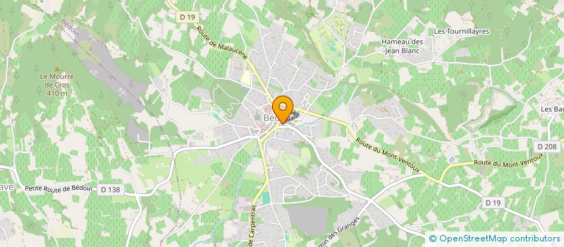 localisation de l'entreprise MADAME MAEVA CERQUIGLINI  LAUDUN-L'ARDOISE