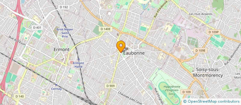 localisation de l'entreprise MADAME MAEVA CESBRON à EAUBONNE