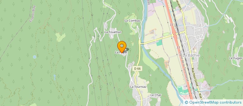 localisation de l'entreprise MADAME MAEVA CHAMIOT-CLERC  ESSERTS-BLAY