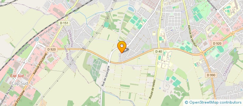 localisation de l'entreprise MADAME MAEVA CHATELAIN à CHATEAUROUX