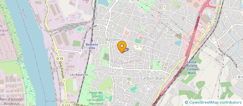 localisation de l'entreprise MADAME MAEVA CHAUMENILLE  BASSENS