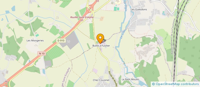 localisation de l'entreprise MADAME MAEVA CHAUVEAU  CLAIX