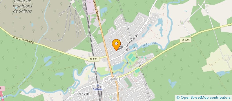 localisation de l'entreprise MADAME MAEVA CLEMENT  SALBRIS