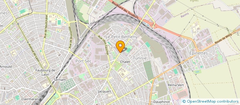 localisation de l'entreprise MADAME MAEVA COTTRAY  BETHENY