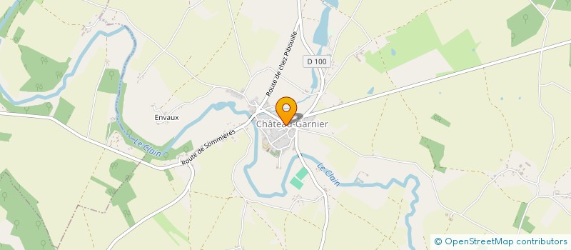 localisation de l'entreprise MADAME MAEVA COULSIMBY  CHATEAU-GARNIER