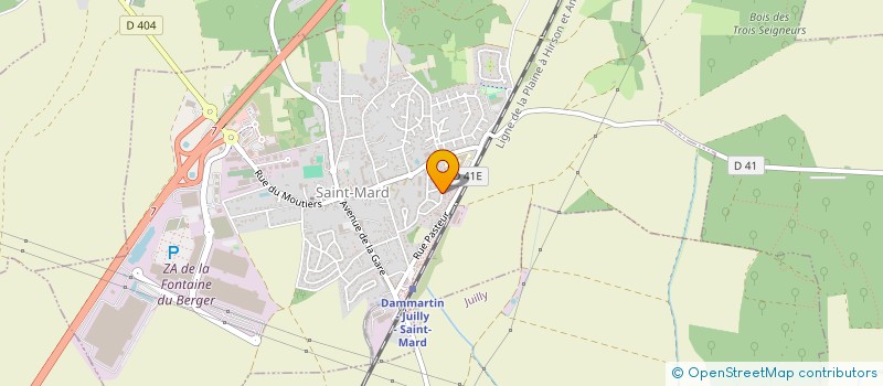 localisation de l'entreprise MADAME MAEVA COUSIN  SAINT-MARD