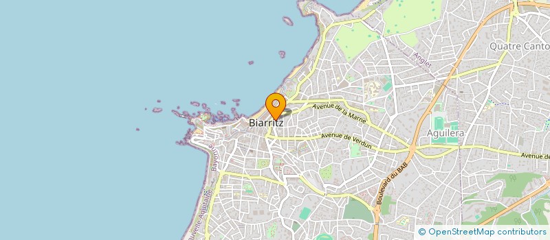 localisation de l'entreprise MADAME MAEVA CROSA à BIARRITZ