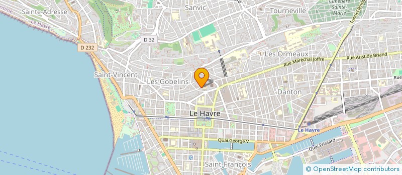 localisation de l'entreprise MADAME MAEVA CUNCI à LE HAVRE