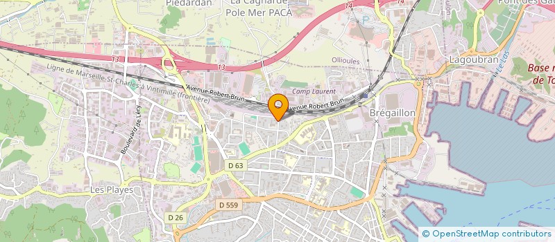 localisation de l'entreprise MADAME MAEVA DANH-T  LA SEYNE-SUR-MER