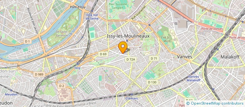 localisation de l'entreprise MADAME MAEVA DAPHNE BASSALANG KAKOUANDE à ISSY-LES-MOULINEAUX