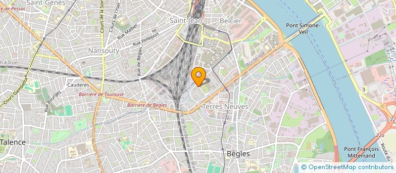 localisation de l'entreprise MADAME MAEVA DE SEISSAN DE MARIGNAN à BORDEAUX