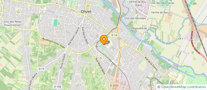 localisation de l'entreprise MADAME MAEVA DELORME  CHAINTRE