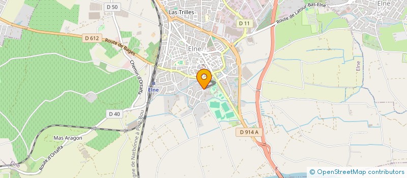 localisation de l'entreprise MADAME MAEVA DESROUSSEAUX  ELNE