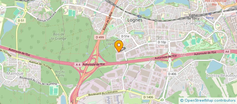 localisation de l'entreprise MADAME MAEVA DEVLEESSCHAUWER à LOGNES