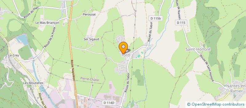 localisation de l'entreprise MADAME MAEVA DI MARCO  SAINT-HONORE