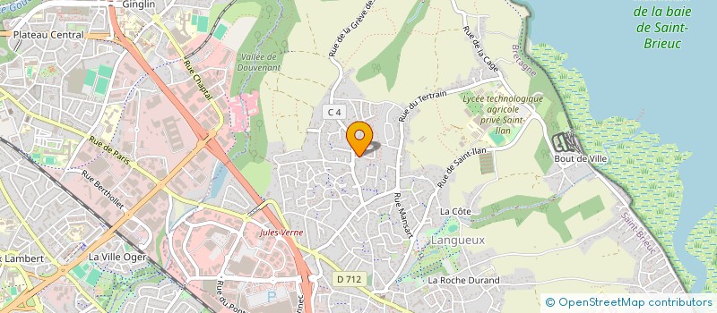 localisation de l'entreprise MADAME MAEVA DIARD  LANGUEUX