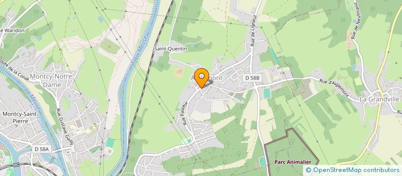 localisation de l'entreprise MADAME MAEVA DILLY  HAUDRECY