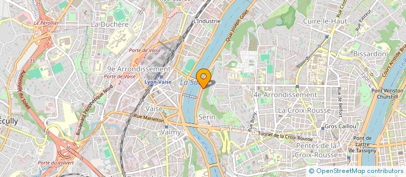 localisation de l'entreprise MADAME MAEVA DOISNEL à LYON
