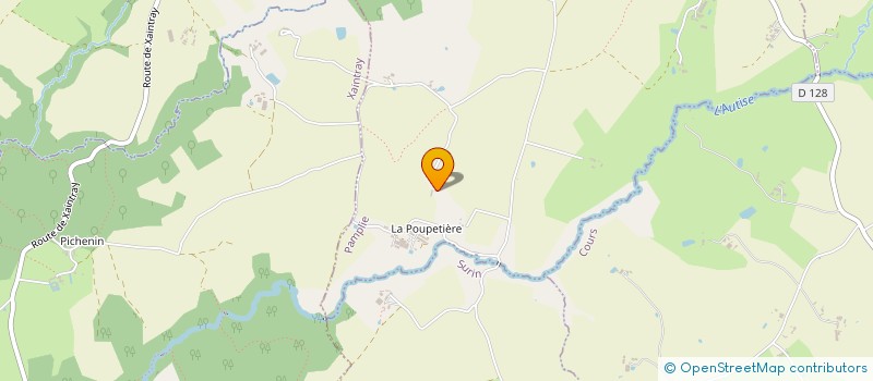 localisation de l'entreprise MADAME MAEVA DOMERGUE  PAMPLIE