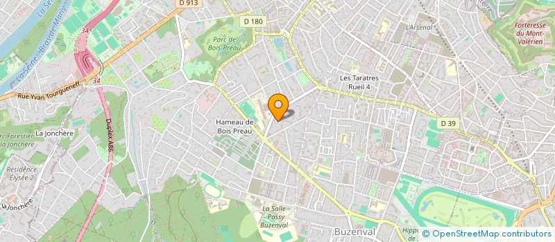 localisation de l'entreprise MADAME MAEVA DUCRET à RUEIL-MALMAISON