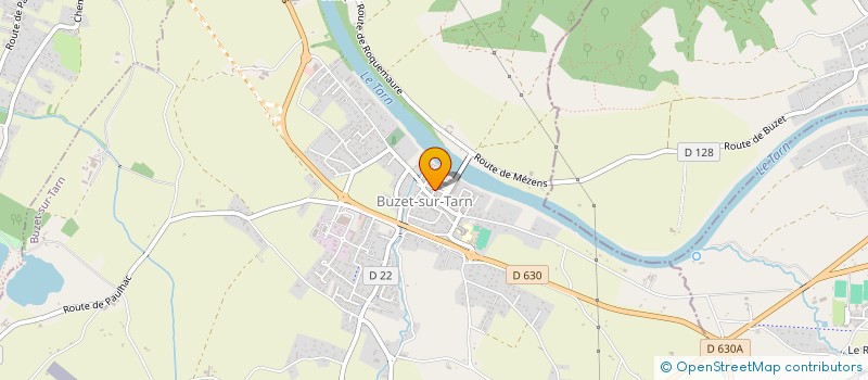 localisation de l'entreprise MADAME MAEVA DUMONT à BUZET-SUR-TARN