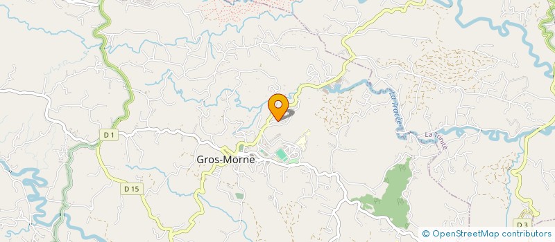 localisation de l'entreprise MADAME MAEVA DUPELIN  GROS-MORNE